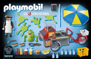 Playmobil 9222 Slimer si standul de hot dog č.3