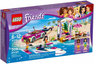 LEGO Friends 41316 Transportor cu barcă rapidă a Andreei č.1