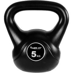 Greutate Kettlebell MOVIT 5 kg | negru