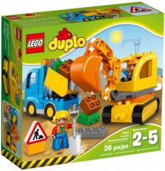 LEGO Duplo 10812 Camion si excavator pe senile č.1