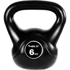 Greutate Kettlebell MOVIT 6 kg | negru