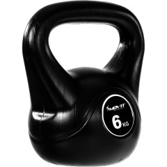 Greutate Kettlebell MOVIT 6 kg | negru č.2