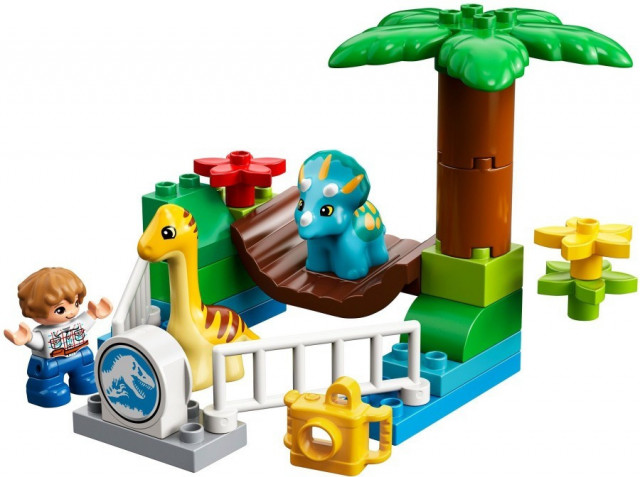 LEGO Duplo 10879 Gradina Zoo a uriașilor blânzi č.3