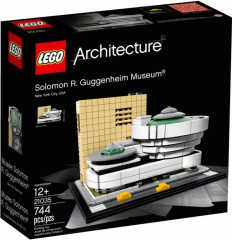 LEGO Architecture 21035 Muzeul Solomon R. Guggenheim č.1