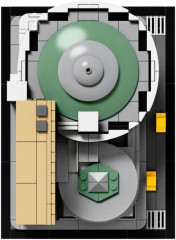LEGO Architecture 21035 Muzeul Solomon R. Guggenheim č.3