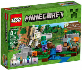 LEGO Minecraft 21123 Golemul de fier č.1