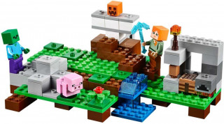 LEGO Minecraft 21123 Golemul de fier č.2