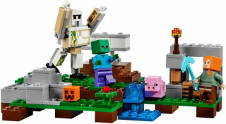LEGO Minecraft 21123 Golemul de fier č.3