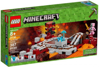 LEGO Minecraft 21130 Calea ferata Nether č.1