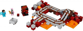 LEGO Minecraft 21130 Calea ferata Nether č.2