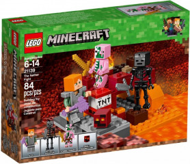LEGO Minecraft 21139 Lupta Nether č.1