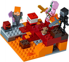 LEGO Minecraft 21139 Lupta Nether č.3