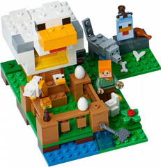 LEGO Minecraft 21140 Cotețul găinilor č.3