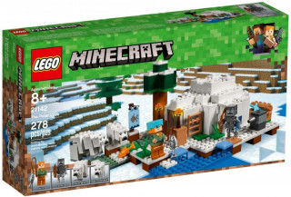 LEGO Minecraft 21142 Iglu polar č.1