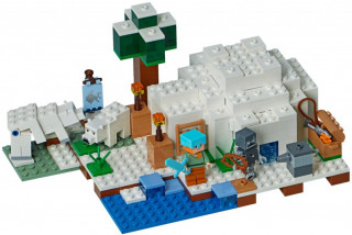 LEGO Minecraft 21142 Iglu polar č.3