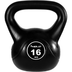 Greutate Kettlebell MOVIT 16 kg | negru