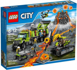 LEGO City 60124 Baza de explorare a vulcanului č.1