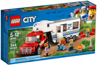 LEGO City 60182 Camioneta si rulota č.1