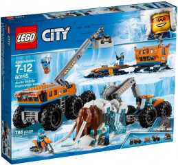 LEGO City 60195 Baza mobila de explorare arctica č.1
