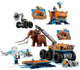 LEGO City 60195 Baza mobila de explorare arctica č.3
