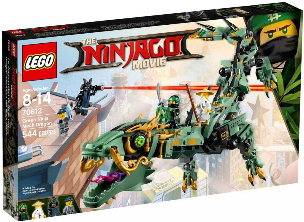 あのページ 12点セット LEGO Ninjago 70612 Robotul-dragon Ninja Verde | Goleto.ro
