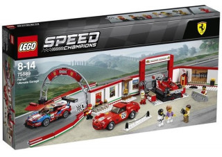 LEGO Speed Champions 75889 Garajul suprem Ferrari č.1