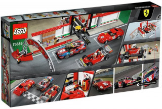 LEGO Speed Champions 75889 Garajul suprem Ferrari č.2