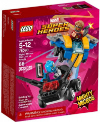 LEGO Super Heroes 76090 Mighty Micros: Star-Lord vs. Nebula č.1