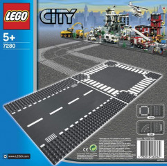 LEGO City 7280 Drum drept și intersecție č.1