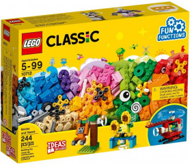 LEGO Classic 10712 Cărămizi si roti variate č.1