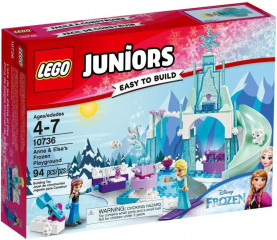 LEGO Juniors 10736 Curte de gheață pentru Anna și Elsa č.1