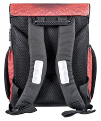 Ghiozdan de scoală Herlitz Loop Midi dragon Set 4-piese | Greutate doar 890g č.3