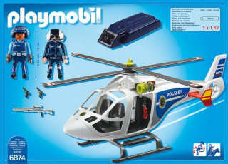 Playmobil 6874 Elicopter de poliție č.3