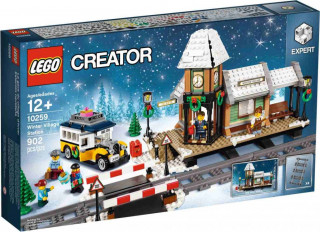 LEGO Creator 10259 Gară într-un sat înzăpezit č.1