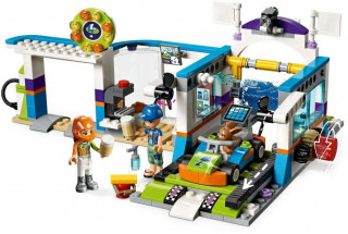 LEGO Friends 41350 Spălătorie de mașini, cu perii rotative č.3