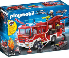 Playmobil 9464 Mașina De Pompieri Cu Furtun č.1