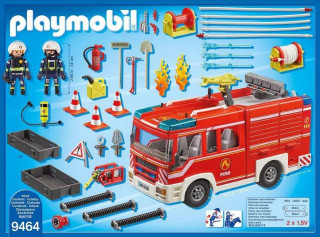 Playmobil 9464 Mașina De Pompieri Cu Furtun č.2