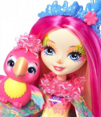 Enchantimals Păpușa cu animal de companie Peeki Parrot si Sheeny č.2