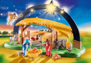 Playmobil 9494 Ieslea cu lumini č.2