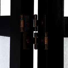Paravan STILISTA 180 x 156 cm, negru č.2