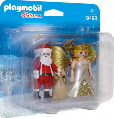Playmobil 9498 Înger cu Moș Crăciun č.1