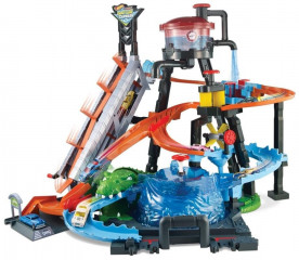 Mattel Hot Wheels City Spălătorie auto cu Aligator č.1