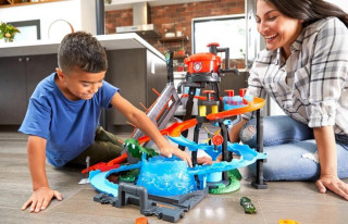 Mattel Hot Wheels City Spălătorie auto cu Aligator č.2