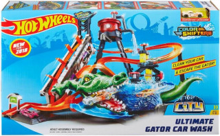 Mattel Hot Wheels City Spălătorie auto cu Aligator č.3