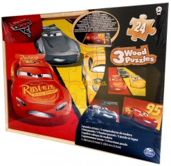 Cars puzzle din lemn  | 24 piese