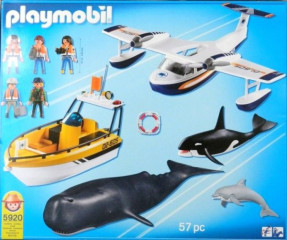 Playmobil 5920 Avion, Barca Si Balene č.3
