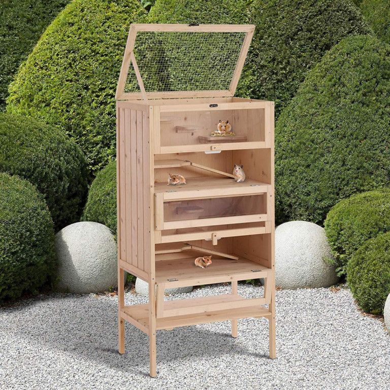 Cușcă pentru rozătoare 60 x 40 x 120 cm