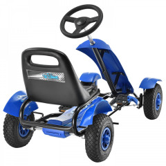 Kart cu pedale pentru copii | albastru č.3