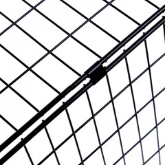 Barieră pentru șemineu 160 cm | negru č.3