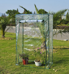 Solar de grădină 100 x 50 x 150 cm | transparent č.2